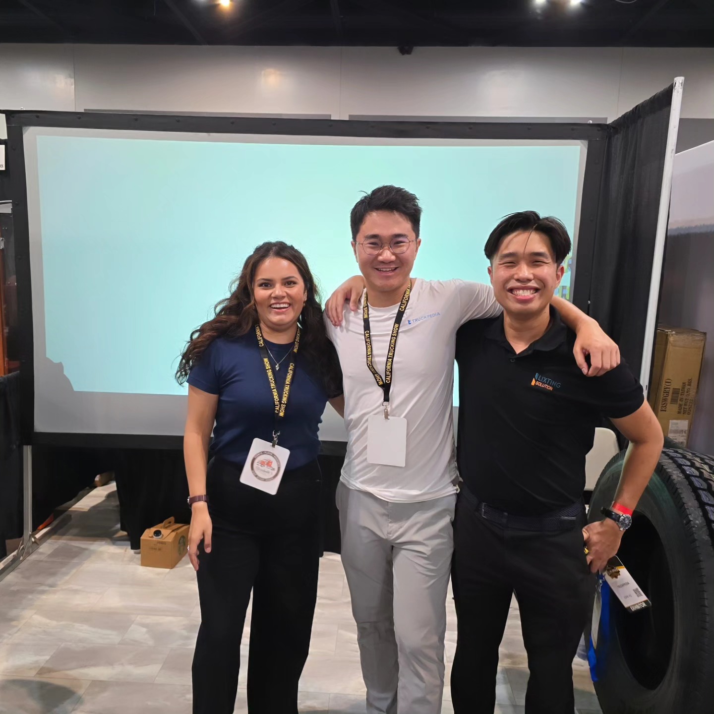 Lixting at the California Trucking Show, posted October 2024